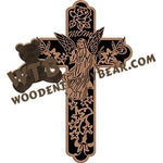 Mother's Cross fretwork scroll saw pattern |The Wooden Teddy Bear