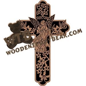 Mother's Cross fretwork scroll saw pattern |The Wooden Teddy Bear