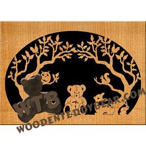 Baby Room Plaque fretwork scroll saw pattern |The Wooden Teddy Bear