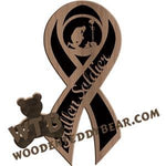 Fallen Soldier Freedom Ribbon fretwork scroll saw pattern |The Wooden Teddy Bear
