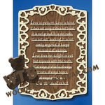 Love Is 1 Cor. 13:4-8 fretwork scroll saw pattern |The Wooden Teddy Bear
