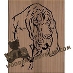 Bloodhound fretwork scroll saw pattern |The Wooden Teddy Bear