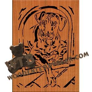 Ridgeback fretwork scroll saw pattern |The Wooden Teddy Bear