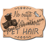 No Outfit is Complete without Pet Hair | Fretwork Scroll Saw Pattern | Wooden Teddy Bear