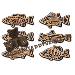 Fretwork Layered Fish Ornaments #1 | Fretwork Scroll Saw Pattern | Wooden Teddy Bear