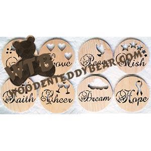 8 Inspirational Ornaments fretwork scroll saw pattern | The Wooden Teddy Bear