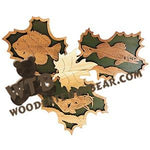 Little Leaves Freshwater Fish fretwork scroll saw pattern | The Wooden Teddy Bear