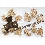 Slotted Damask Ornaments fretwork scroll saw pattern | The Wooden Teddy Bear