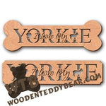 I Love My Yorkie fretwork scroll saw pattern | The Wooden Teddy Bear