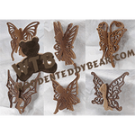 Filigree Fairy Ornaments | Fretwork Scroll Saw Pattern | Wooden Teddy Bear