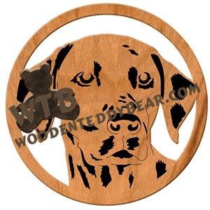 Dalmatian fretwork scroll saw pattern | The Wooden Teddy Bear