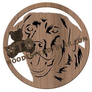 Labrador Retriever fretwork scroll saw pattern | The Wooden Teddy Bear