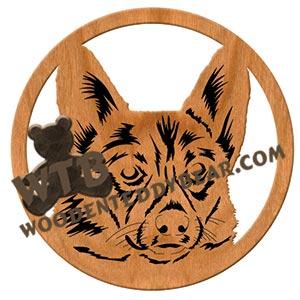 Welsh Corgi fretwork scroll saw pattern | The Wooden Teddy Bear