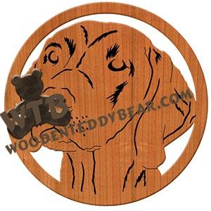 Vizsla fretwork scroll saw pattern | The Wooden Teddy Bear