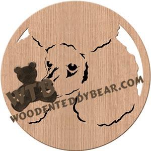 Poodle fretwork scroll saw pattern | The Wooden Teddy Bear