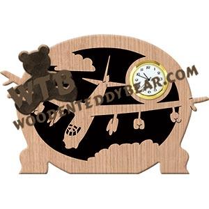 B-52 Bomber fretwork scroll saw pattern | The Wooden Teddy Bear