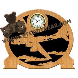 B-29 Superfortress fretwork scroll saw pattern | The Wooden Teddy Bear