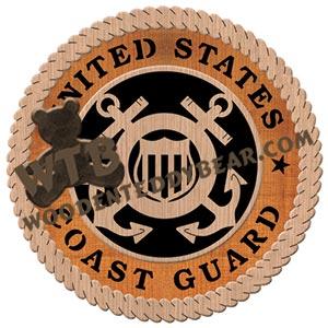 Coast Guard Logo fretwork scroll saw pattern | The Wooden Teddy Bear