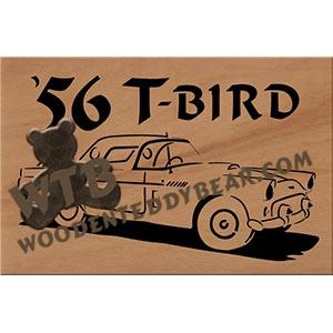 56 T-Bird fretwork scroll saw pattern | The Wooden Teddy Bear