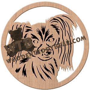 Papillon fretwork scroll saw pattern | The Wooden Teddy Bear