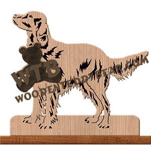 Irish Setter fretwork scroll saw pattern | The Wooden Teddy Bear