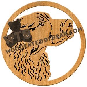 Springer Spaniel fretwork scroll saw pattern | The Wooden Teddy Bear