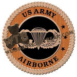 US Army Airborne fretwork scroll saw pattern | The Wooden Teddy Bear