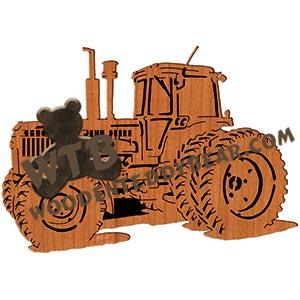 John Deere 4650 fretwork scroll saw pattern | The Wooden Teddy Bear