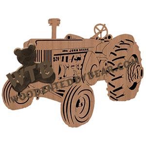 John Deere 820 fretwork scroll saw pattern | The Wooden Teddy Bear