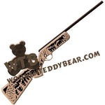 Rifle Eagle fretwork scroll saw pattern | The Wooden Teddy Bear