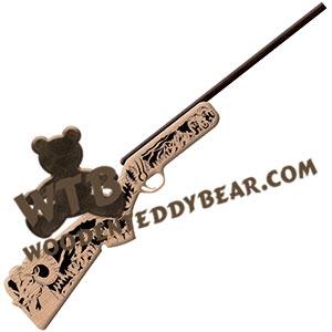 Rifle Ram fretwork scroll saw pattern | The Wooden Teddy Bear