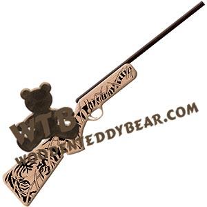 Rifle Tiger fretwork scroll saw pattern | The Wooden Teddy Bear