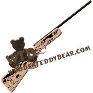 Rifle Country Farm fretwork scroll saw pattern | The Wooden Teddy Bear