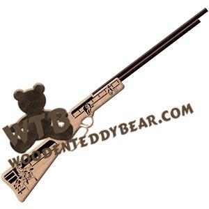 Rifle Rodeo fretwork scroll saw pattern | The Wooden Teddy Bear