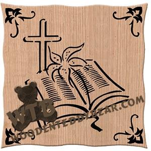 The Word fretwork scroll saw pattern | The Wooden Teddy Bear