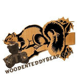 Squirrel fretwork scroll saw pattern | The Wooden Teddy Bear