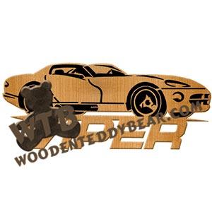 Viper fretwork scroll saw pattern | The Wooden Teddy Bear