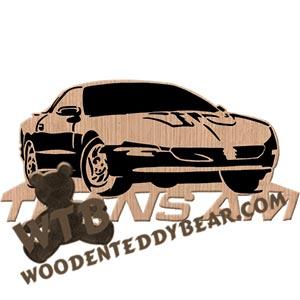 Trans Am fretwork scroll saw pattern | The Wooden Teddy Bear
