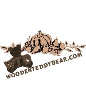 Harvest fretwork scroll saw pattern | The Wooden Teddy Bear