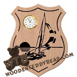 Sailing Plaque fretwork scroll saw pattern | The Wooden Teddy Bear