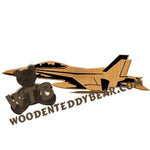 F-18 Hornet #2 fretwork scroll saw pattern | The Wooden Teddy Bear