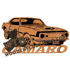 1968 Camaro fretwork scroll saw pattern | The Wooden Teddy Bear