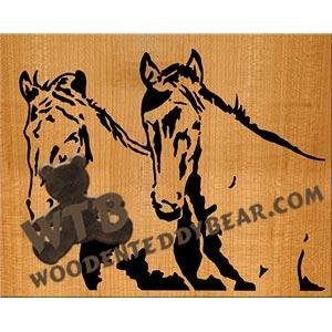 Friends fretwork scroll saw pattern | The Wooden Teddy Bear