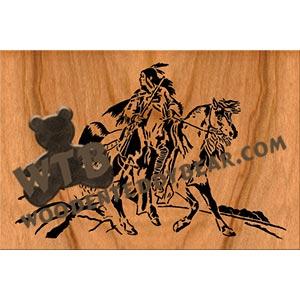 The Scout fretwork scroll saw pattern | The Wooden Teddy Bear