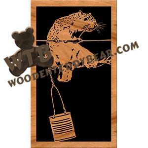 High Wire Act fretwork scroll saw pattern | The Wooden Teddy Bear