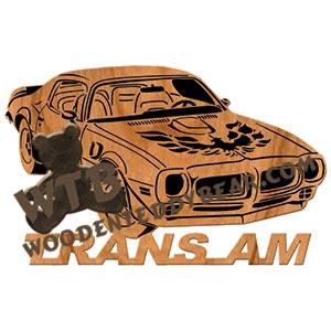 1973 Trans Am SD-455 fretwork scroll saw pattern | The Wooden Teddy Bear