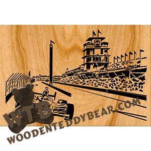 Motor Speedway digital fretwork scroll saw pattern | The Wooden Teddy Bear