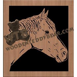 My Horse fretwork scroll saw pattern | The Wooden Teddy Bear