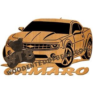 Camaro fretwork scroll saw pattern | The Wooden Teddy Bear