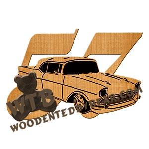 57 Chevy fretwork scroll saw pattern | The Wooden Teddy Bear